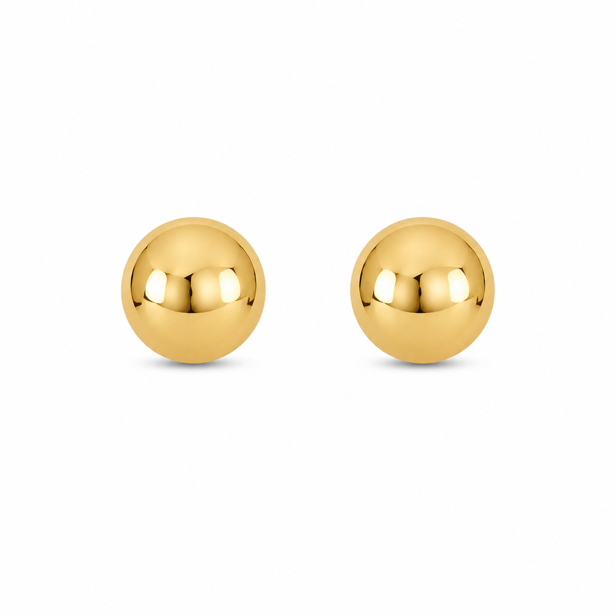 Brinco Bola Banhado a Ouro