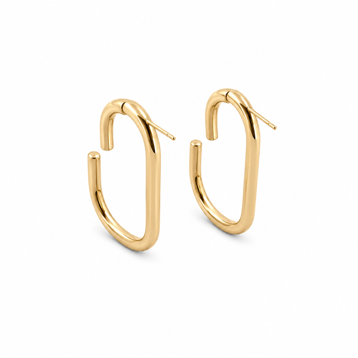 Brinco Ear Jacket Lisa Banhado a Ouro